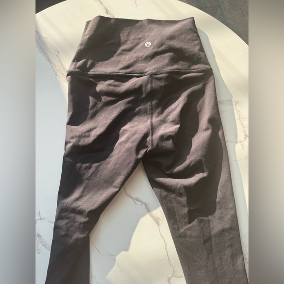 Lululemon Women’s Size 6 Align High Waisted Leggings 29’ inseam - Gray - Picture 3 of 10